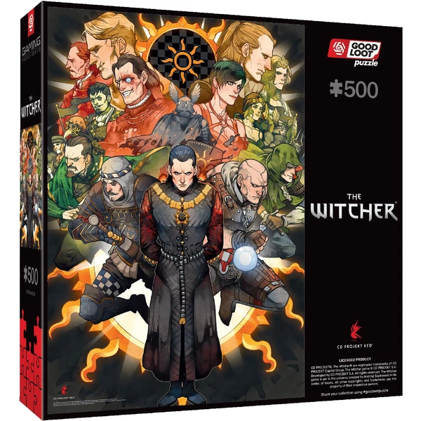 Puzzle The Witcher Nilfgaard (500) - Puzzle - Obrázek IP2T100501