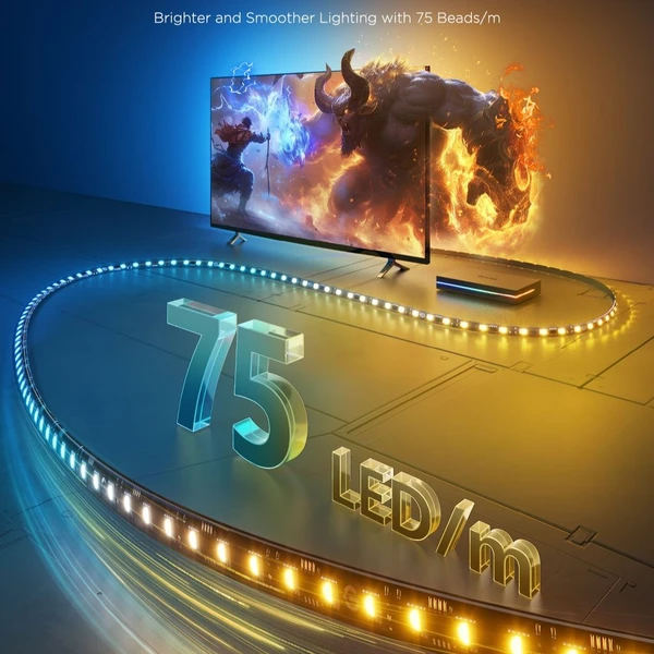 Govee AI Sync Box 2 Smart TV RGBICW podsvětlení 55-65 - Chytrá osvětlení - Obrázek IPKK000K01