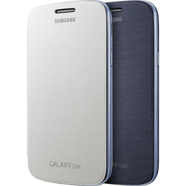 Samsung EF-FI826BL flip pouzdro Galaxy Core Duos modré - Pouzdra - Obrázek IPS8000101