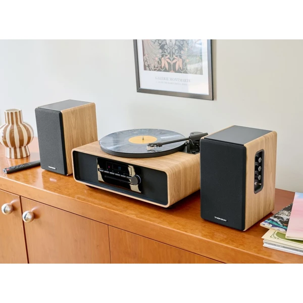 Thomson WS902DUO Bluetooth reproduktory hnědé - Reproduktory - Obrázek IQWL000K01