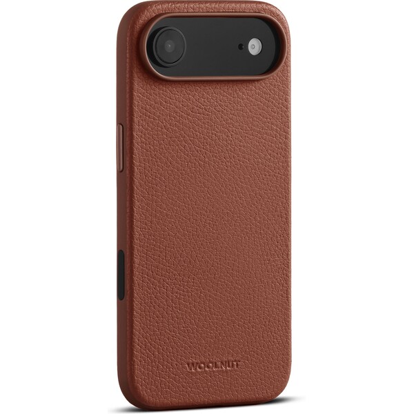 Woolnut MagSafe kožený kryt iPhone 17 Air hnědý