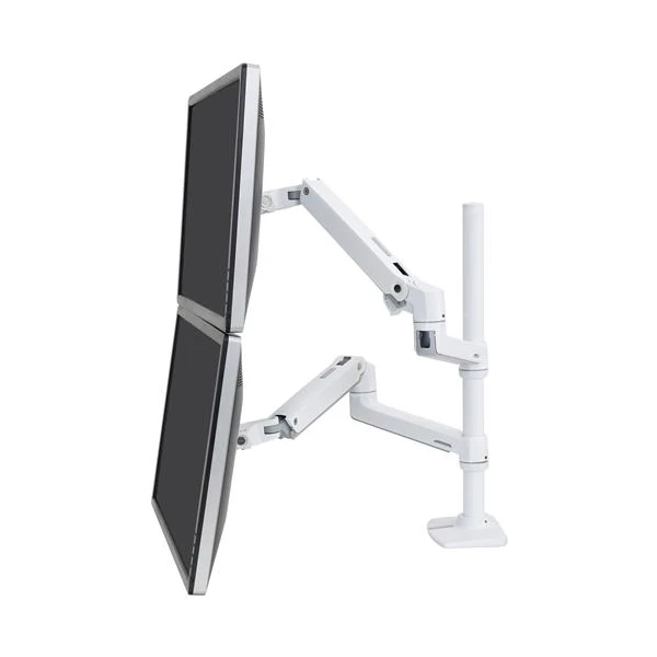 Ergotron LX Stolní stojan pro 2 monitory 40' bílé - Držáky pro obrazovky - Obrázek ISMB100501