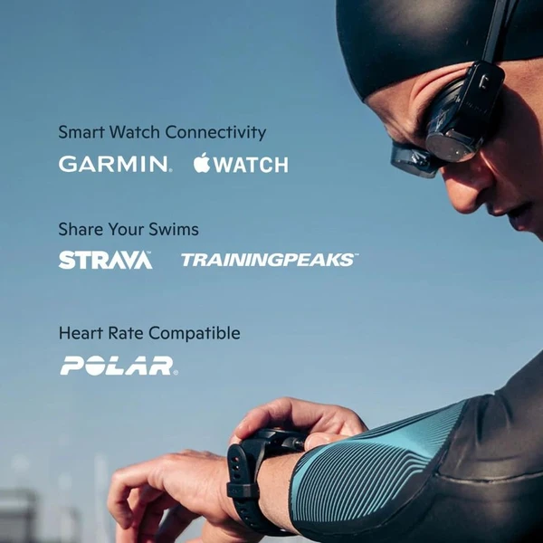 FORM Smart Swim 2 chytré plavecké brýle černé/žluté - Brýle - Obrázek IT6G000K01