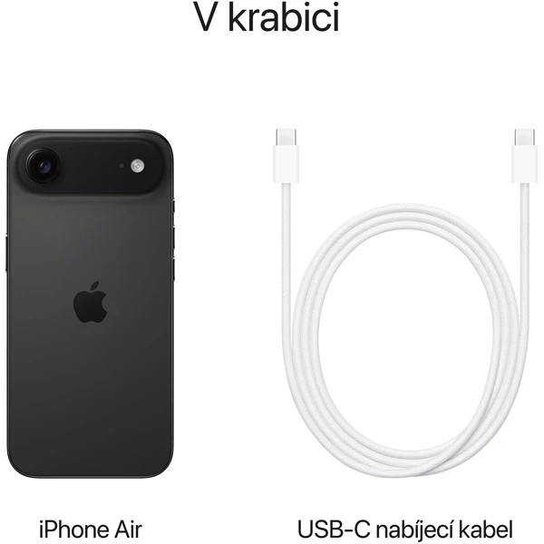 Apple iPhone Air 256GB vesmírně černý (Další) - Mobilní telefony - Obrázek ITMH000K01