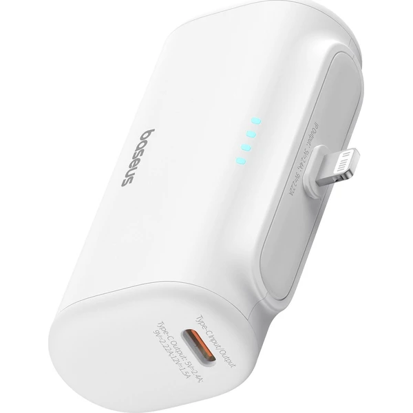 Baseus Compact powerbanka 5000mAh bílá - Powerbanky - Obrázek ITTL000K01