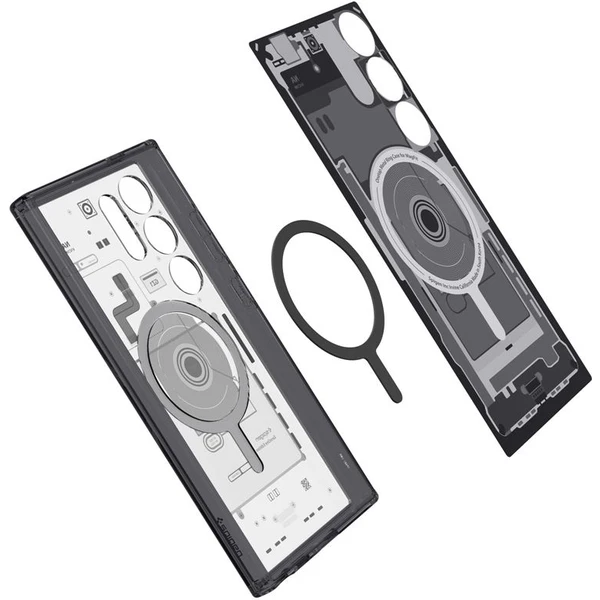 Spigen Ultra Hybrid OneTap Metal Ring MagFit kryt Samsung Galaxy S24 Ultra zero one - Pouzdra - Obrázek IU91000P01