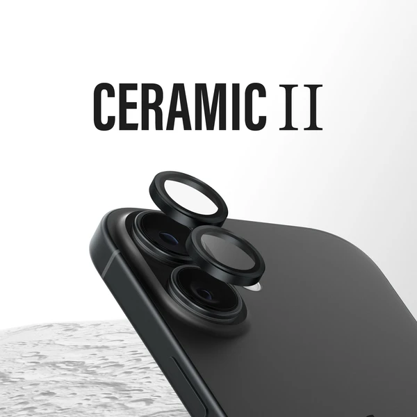 PanzerGlass® Hoops Ceramic II skla Apple iPhone 17/16/16 Plus - Ochranné folie a skla - Obrázek IUEH000K01