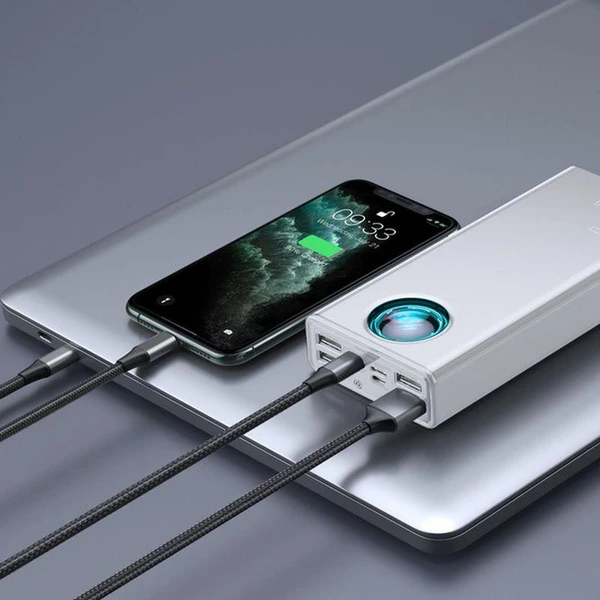 Baseus Amblight QC 30000mAh, 65W bílá - Powerbanky - Obrázek IUHL000K01