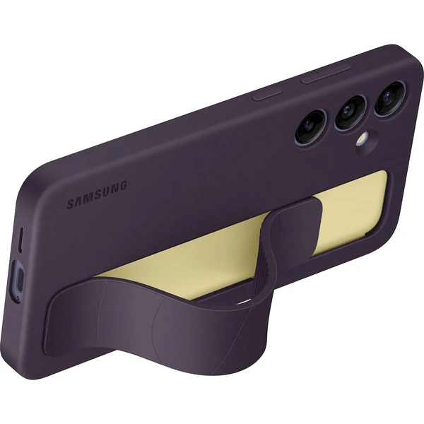 Samsung Standing Grip Case Galaxy S24+ Tmavě fialový - Pouzdra - Obrázek IUR1000N01
