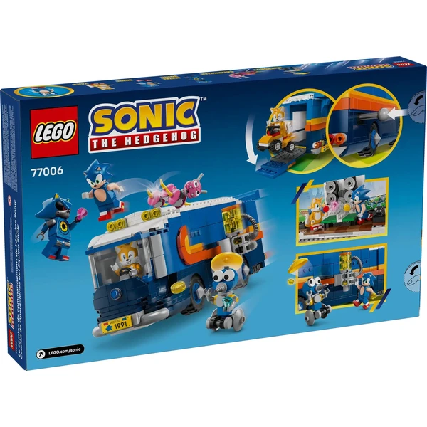 LEGO Sonic the Hedgehog 77006 Velitelské vozidlo týmu Sonic - LEGO - Obrázek IVAJ000K01