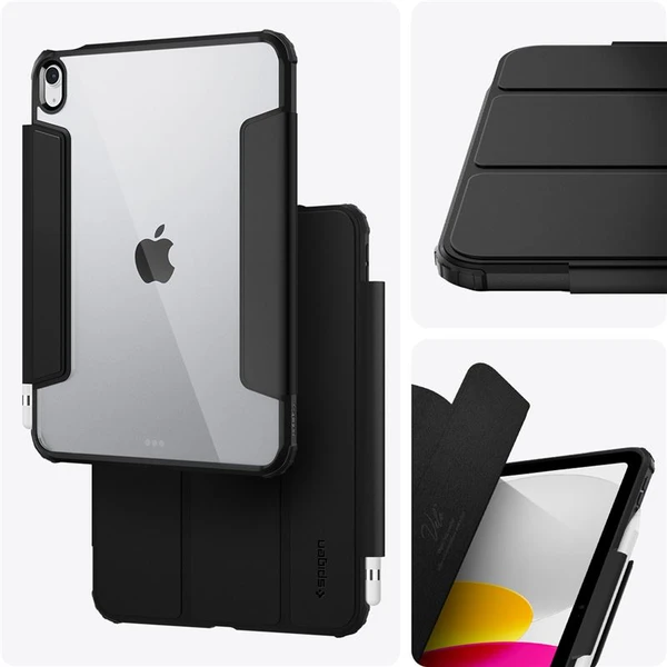 Spigen Ultra Hybrid Pro pouzdro iPad Air 10.9" (22/20), Air 11" (24/25/26) černé - Pouzdra - Obrázek IVC5000L01