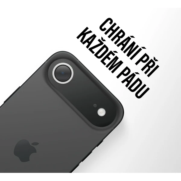 PanzerGlass® Hoops skla Apple iPhone Air třpytivě stříbrné - Ochranné folie a skla - Obrázek IVEH000K01