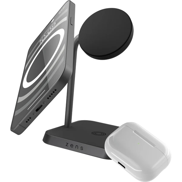 ZENS Office Charger Pro 2 MagSafe 2v1 nabíječka (20W) černá - Nabíječky - Obrázek IVFL000K01