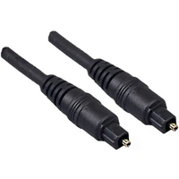 PremiumCord Toslink/Toslink optický kabel 1m černý - Kabely a redukce