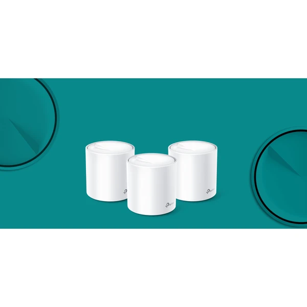 TP-Link Deco X60 mesh systém 3ks bílý - Mesh systémy - Obrázek IVYN600301