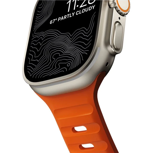 Nomad Sport Strap M/L řemínek pro Apple Watch Ultra 49/45/44/42 mm Ultra Orange - Řemínky - Obrázek IWJ0000N01
