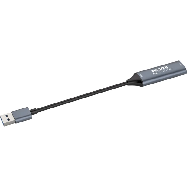 PremiumCord USB-A/HDMI redukce stříbrná - Kabely a redukce - Obrázek IWSF000K01
