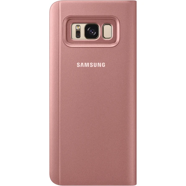 Samsung EF-ZG950CP Flip Clear View Case pouzdro Galaxy S8 růžové (eko - balení) - Pouzdra - Obrázek IWWI000101