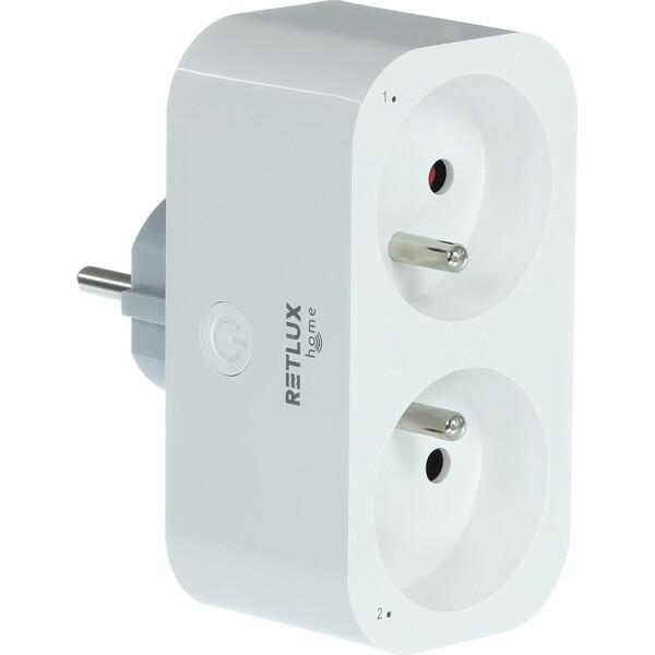 Retlux RSH 203 Wi-Fi chytrá rozdvojka Bílá
