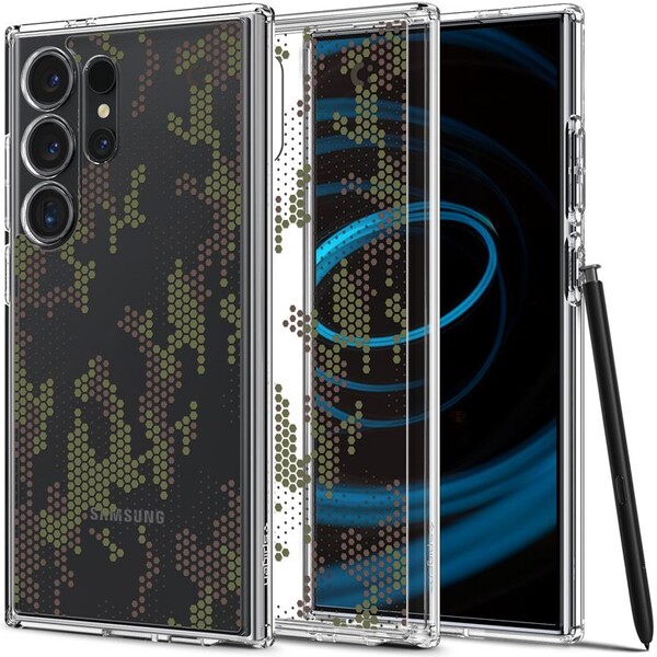 Spigen Ultra Hybrid kryt Samsung Galaxy S24 Ultra kamufláž