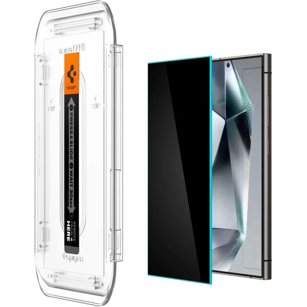 Spigen Glass tR EZ Fit Privacy 2 Pack sklo Samsung Galaxy S24 Ultra - Ochranné folie a skla - Obrázek IY66000N01
