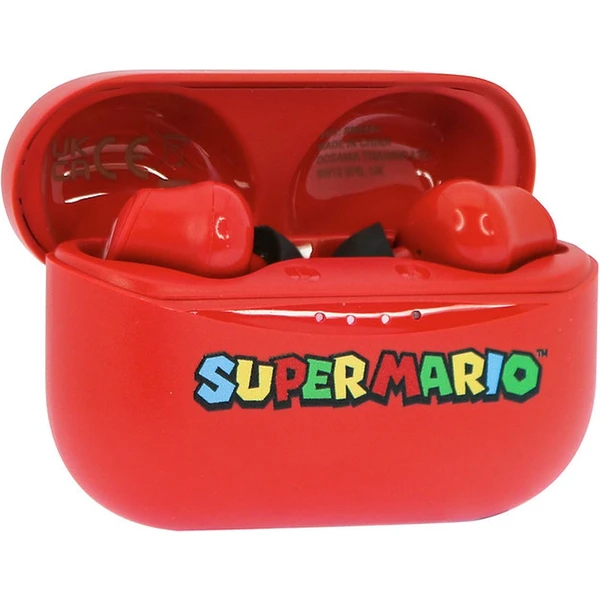 OTL bezdrátová sluchátka TWS s motivem Super Mario červená - Sluchátka - Obrázek IYHB300401