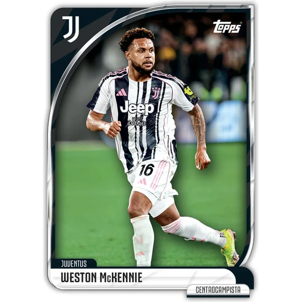 Fotbalové karty Topps 2025/26 Juventus Collector Tin - Fotbalové karty - Obrázek IYQL000K01