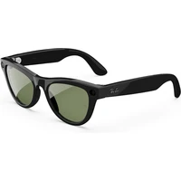 Meta RAY-BAN Skyler Gen2 (Standardní) chytré lesklé brýle (zelená skla) černé - AR brýle