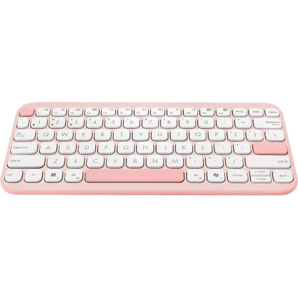 ASUS Marshmallow Keyboard KW100 bezdrátová klávesnice (CZ/SK) růžová - Klávesnice - Obrázek IZDI000K01
