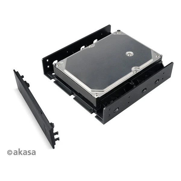 Akasa adaptér pro 3,5" HDD do 5,25" vč. kabelů (AK-HDA-12) - Rámečky na disky - Obrázek J05X600301