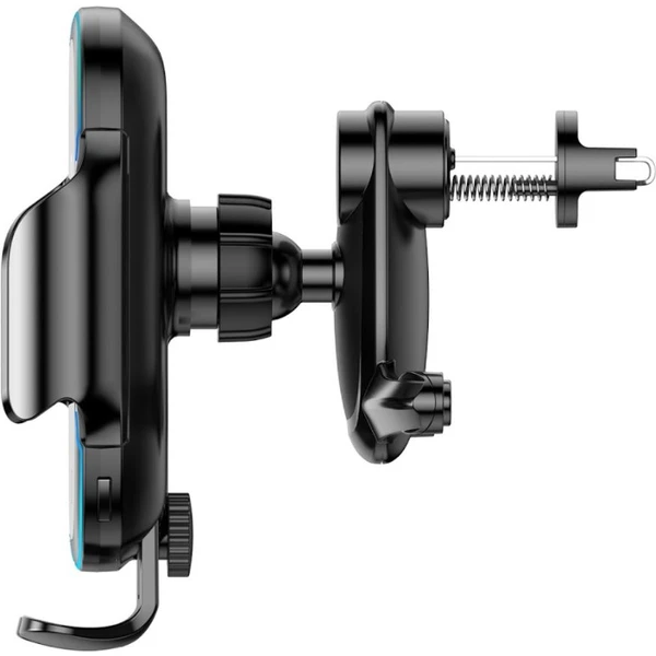 Baseus Light Electric držák s 15W bezdrátovým nabíjením černý - Držáky - Obrázek J09X000501