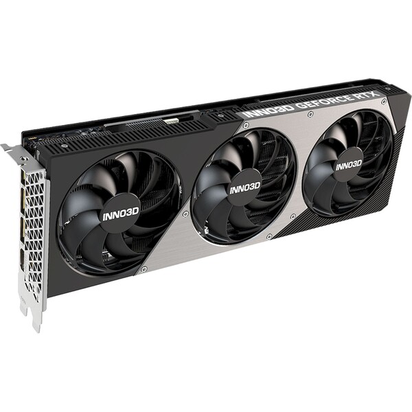 INNO3D NVIDIA GEFORCE RTX 5080 X3 OC 16GB GDDR7 (N50803-16D7X-17603930) Černá/stříbrná