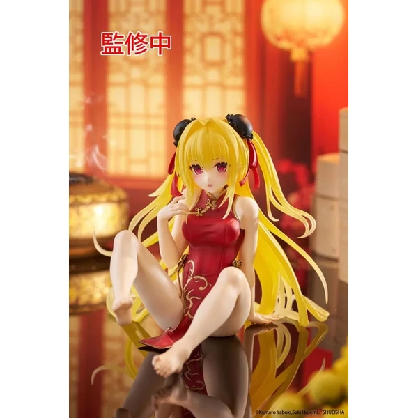 Figurka Taito Prize To Love Ru Darkness - Golden Darkness (Chinese Dress verze) 13 cm - Figurky - Obrázek J0JH000K01