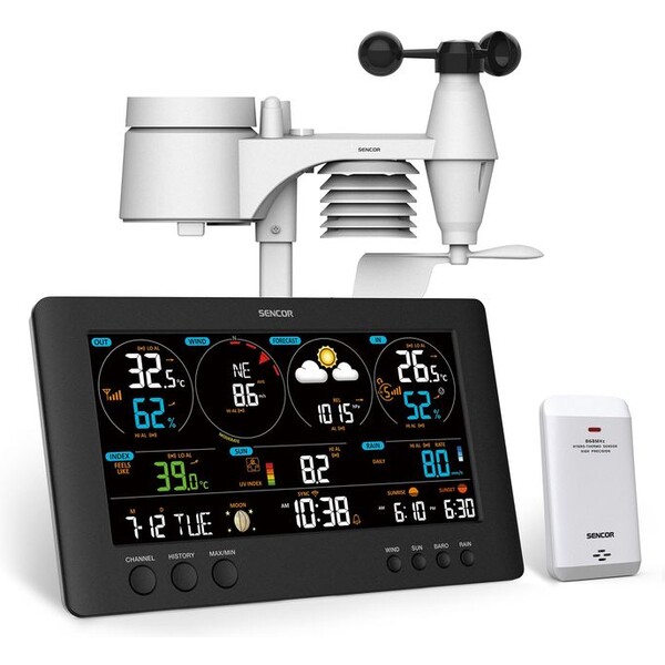 Sencor SWS 12500 WiFi WiFi profesionální meteorologická stanice