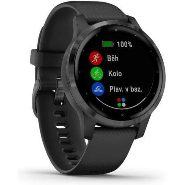 Garmin vivoactive 4S šedé/černé - Chytré hodinky - Obrázek J0XE000501