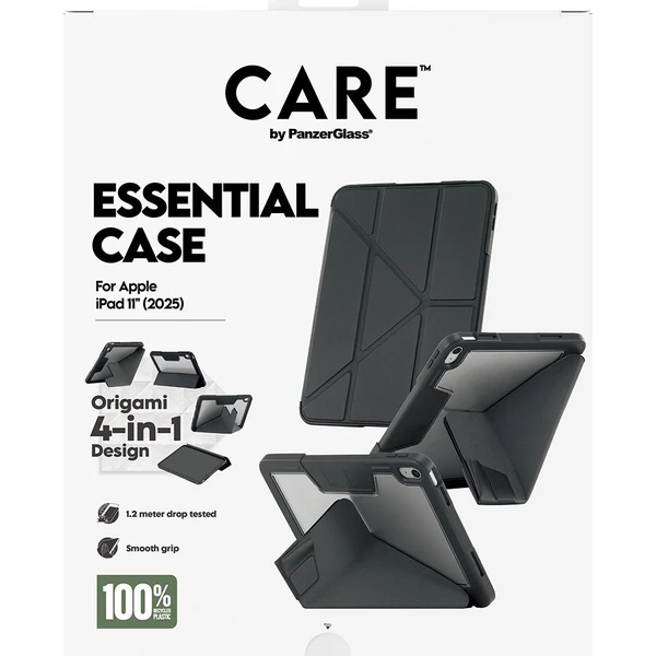 PanzerGlass® CARE 4v1 Essential pouzdro Apple iPad 11" (2025) černé - Pouzdra - Obrázek J0XL000K01