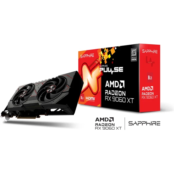 Sapphire PULSE AMD Radeon RX 9060 XT GAMING OC 8GB - Grafické karty - Obrázek J11H000N01