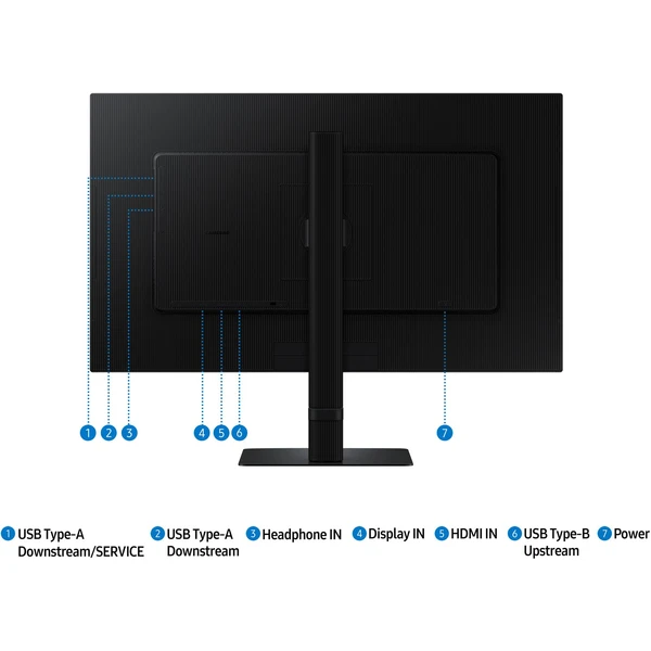 Samsung ViewFinity S8 (S80D) monitor 32" - Monitory - Obrázek J135000O01
