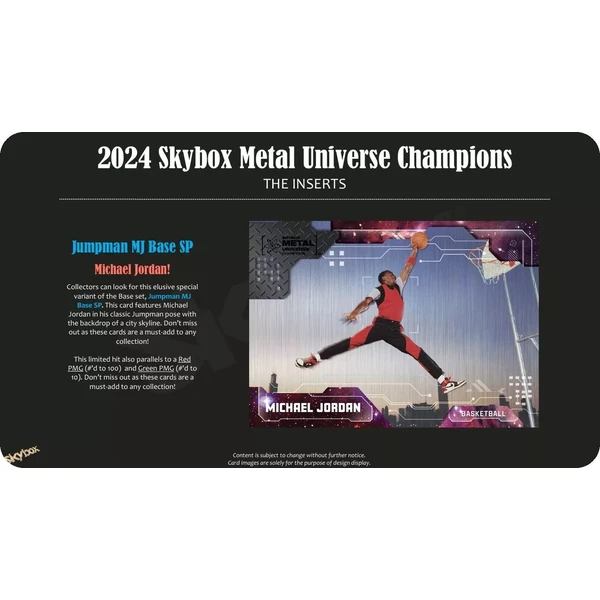 Sportovní karty 2024 Upper Deck Skybox Metal Universe Champions Hobby Box - Hokejové karty - Obrázek J13D000O01