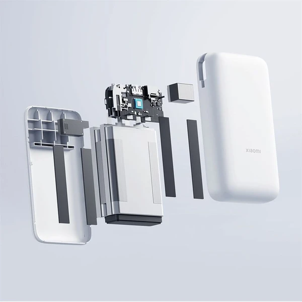 Xiaomi 22.5W Power Bank 20000mAh (Integrated Cable) GL tmavě šedá - Powerbanky - Obrázek J14H000K01
