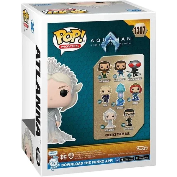 Funko POP! #1307 Movies: Aquaman and the Lost Kingdom - Atlanna - Funko POP! - Obrázek J16D000P01