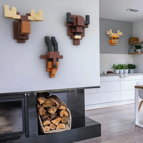 PIXIO Voxart - Wildheads - Grey Edition, Smart Pixel - Chytré hračky - Obrázek J16F000J01