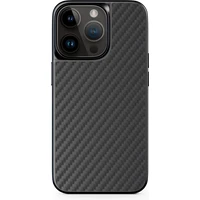 EPICO Hybrid Carbon MagSafe Case iPhone 14 černý - Pouzdra