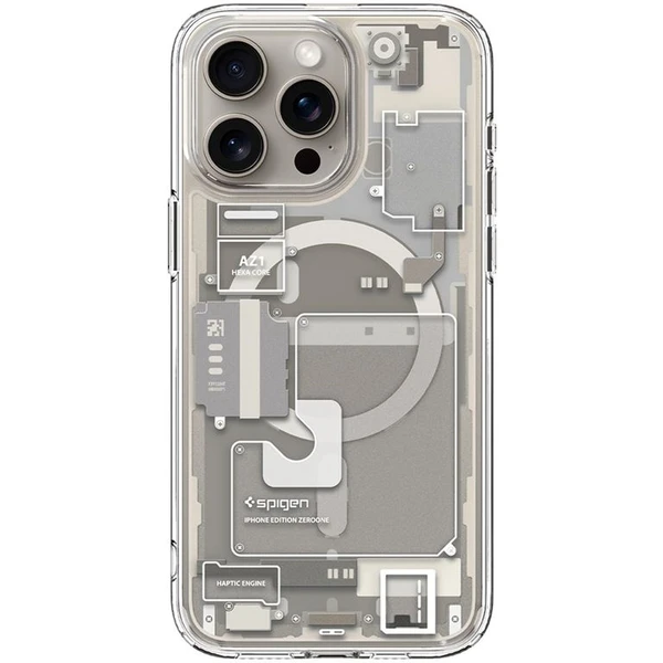 Spigen Ultra Hybrid MagSafe iPhone 15 Pro čirý - Pouzdra - Obrázek J1B2000N01