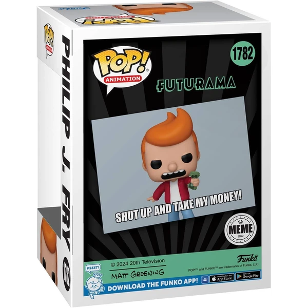 Funko POP! #1782 Animation: Futurama - Philip J. Fry (Meme) (Special) - Funko POP! - Obrázek J1YB000K01