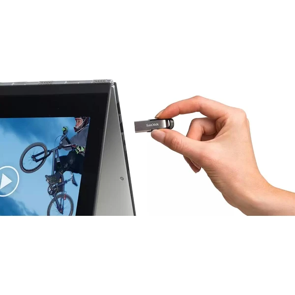 SanDisk Ultra Flair USB 3.0 flash disk 64GB modrý - Flashdisky - Obrázek J1ZS000501