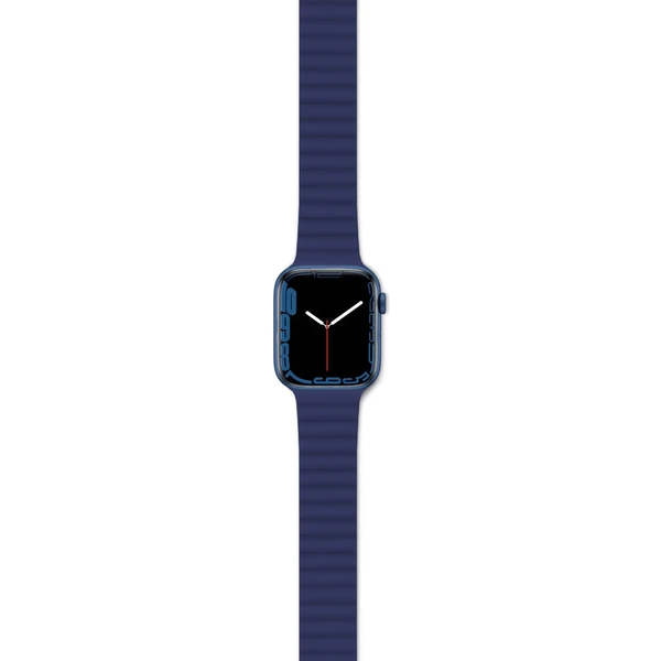 Epico Watch Strap Magnetic pro Apple Watch 38/40/41 mm černá/modrá - Řemínky - Obrázek J250000601