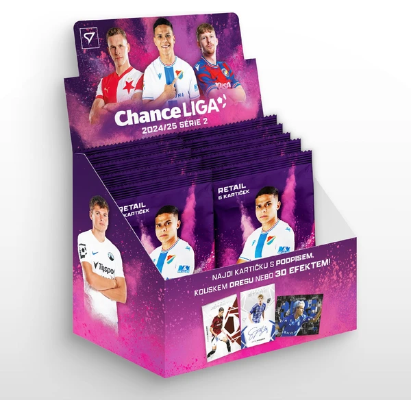 Fotbalové karty SportZoo Chance Liga 2024/2025 2. série Retail Balíček - Fotbalové karty - Obrázek J2FF000O01