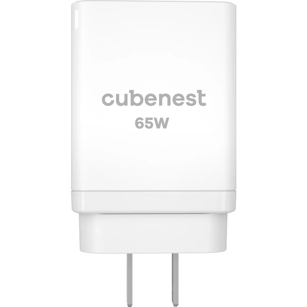 CubeNest S3D1 PD cestovní adaptér (65W) bílý - Nabíječky - Obrázek J2J6000601