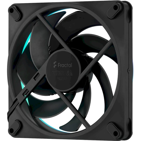 Fractal Design Momentum 14 RGB 3-pack černý - Ventilátory pro PC - Obrázek J2JF000O01
